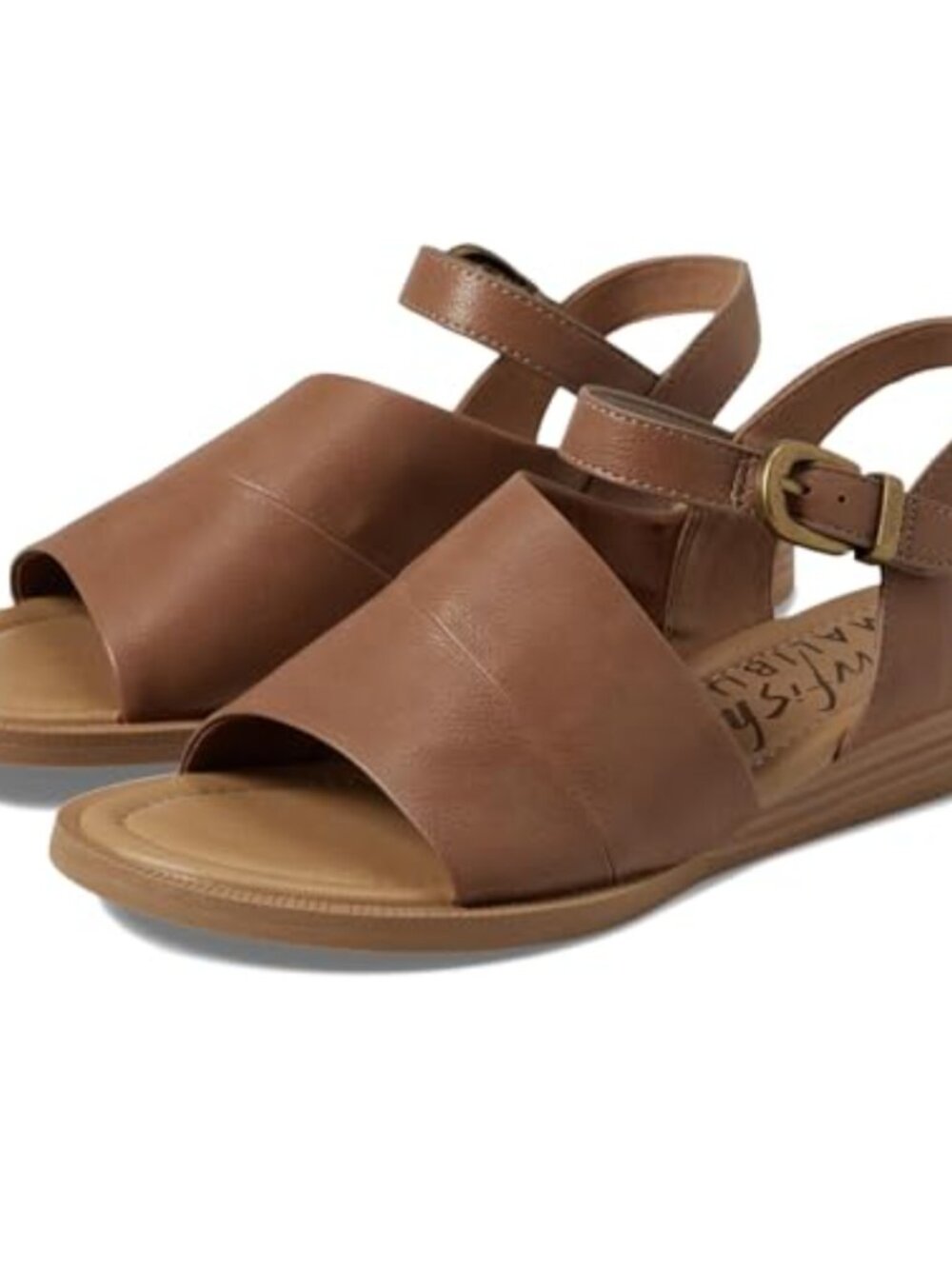 Womens Ardice Ankle Strap Sandals Micro Wedge BLOOM Foam Comfort